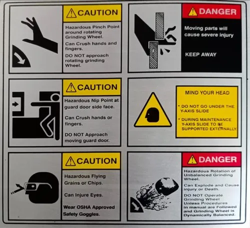 Aluminium Warning Sign Board
